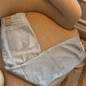 👖 Madewell Slim Demi-Boot Jeans in Bellmeade Wash - NWT size 28P